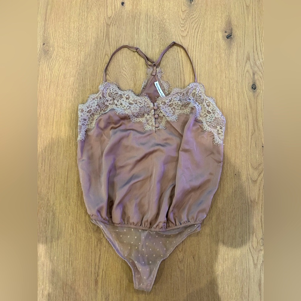 Abercrombie & Fitch Satin Bodysuit